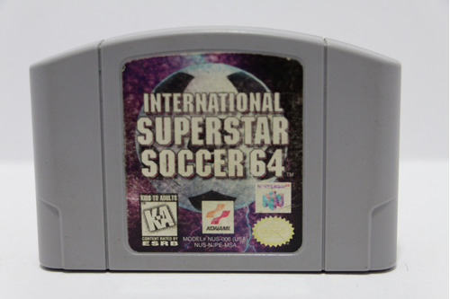 International Superstar Soccer 64  N64