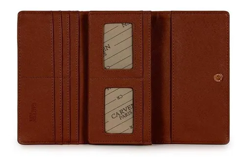 Billetera Mujer Alda Serpent Whisky Carven