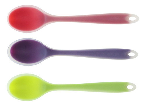 De Sopa De Silicona Translúcida De 8 Pulgadas Cucharadas De