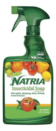 Jabn Insecticida Y Miticida Orgnico Natria 706230a De 24 Onz