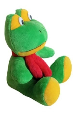 Peluche Rana Verde Tela Suave Envió Gratis