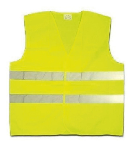 Imagen 3 de 3 de Chaleco Reflectivo Amarillo Fluo Reglamentario