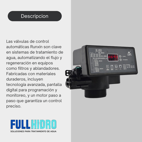 Cabezal Automatico Ablandador/ X Volumen