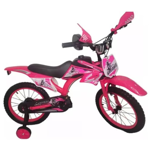 Bicimoto Aro 16 Bicicleta Sonido Moto 2 Colores / Jp Ideas