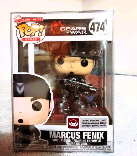 Funko Pop Marcus Fenix 474 - Gears Of War