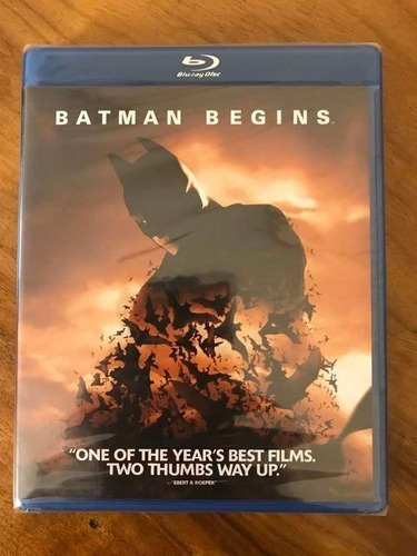 Bluray Batman Begins - Christopher Nolan - Lacrado Dub / Leg