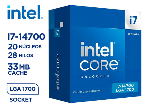 Cpu Core I7 14gen° Ram 16gb Ddr5 Ssd 1tb