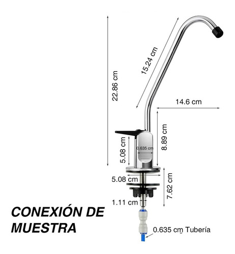 Ispring Gb1 Grifo De Ósmosis Inversa, Sin Aire, Sin Plomo