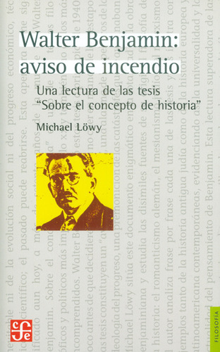 Walter Benjamin Aviso De Incendio