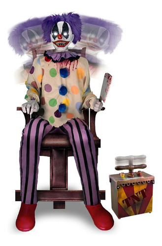 Payaso Animatronico  Thrashing Clown  2012 Tekky Toys