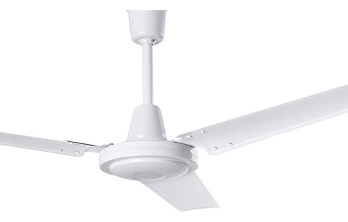 Ventilador de techo Coolfan Greco blanco con 3 aspas de metal, 56" de diámetro 127 V