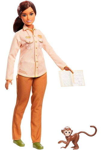 Barbie Protetora Dos Animais National Geographic Mattel