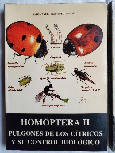 Libros Homóptera 2 Y 3 - Mosca Blanca Y Pulgones Cítricos (Usado)