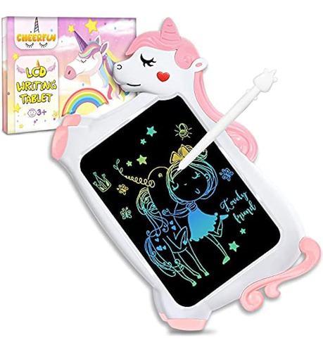 De Juguete De Unicornio Para Niñas Y Niños - Tableta De Escr