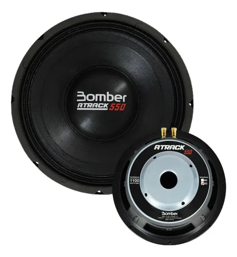 Alto Falante Bomber Woofer 12 Polegadas Atrack 550w Rms Cor 8 Ohms