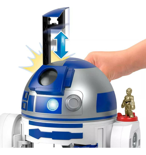 Fisher Price Imaginext Star Wars R2- D2 Con Luz Y Sonido