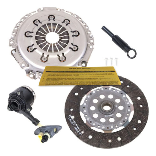 Kit Embrague + Cilindro Esclavo Para Ford Focus 2.0 Dohc N 2