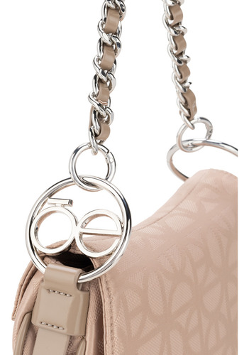 Bolsa Lady Bag Cloe Aslangi Chico Color Beige