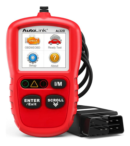 Autel Autolink Al329 Obd2 Escaner, Actualizacion Del Lector