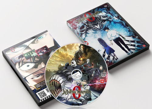 Dvd Filme Jujutsu Kaisen 0 Dublado Legendado