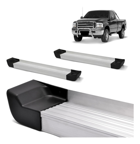 Par Estribo Natural F250 Super Duty Cabine Simples 2006 2007