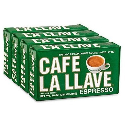 Cafe La Llave 4 Paquetes De 284 Gr Cada Uno