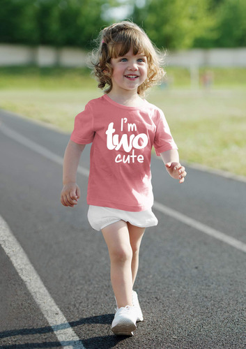 Trajes De 2º Cumpleaños Para Niñas Pequeñas Im Two Cute Shir