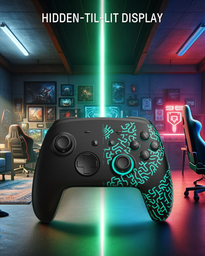 Controlador Inalámbrico Switch Pro Funlab Firefly Con 7 Led
