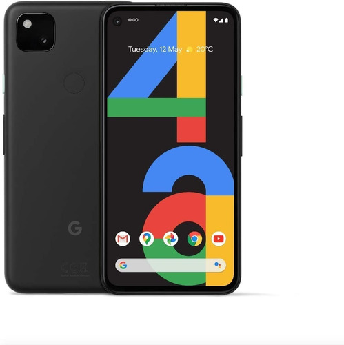 Google Pixel 4a 128 Gb  Just Black 6 Gb Ram + Funda + Vidrio