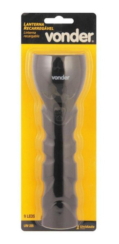 Lanterna Vonder Recarregável 9 Leds Bivolt