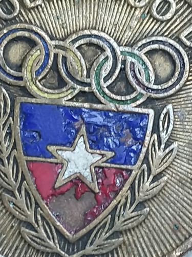 Medalla Comité Olímpico Chile (Usado)