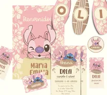 Comprar Kit Imprimible Angel Novia De Stitch, Pdf Texto Editable