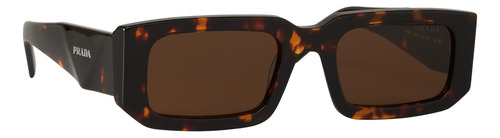 Prada Spr 06ys 2au-8c1 Square Shape Abstract Tortoise (Usado)