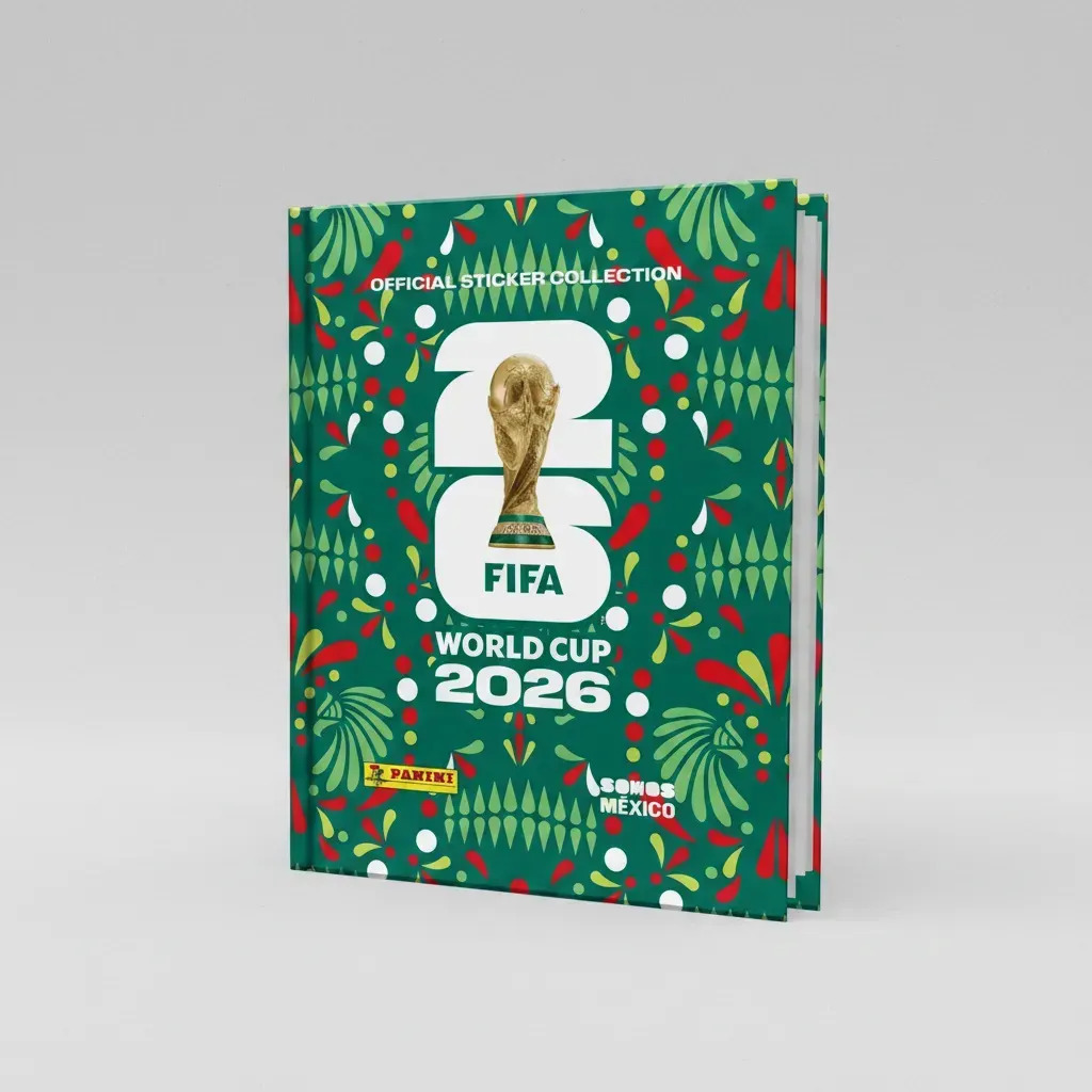 Album Mundial 2026 Fifa Pasta Dura Verde Panini