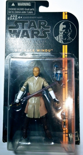 Figura De Mace Windu #19 Star Wars The Black Series. Oferta 