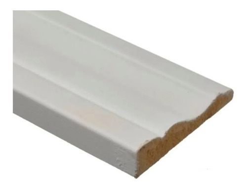 Imagen 2 de 5 de Zocalo Blanco Para Piso Flotante Ceramica-group Soluciones