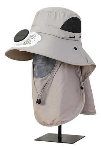 Sombrero Con Ventilador Solar - Ideal Para Regalos Prácticos