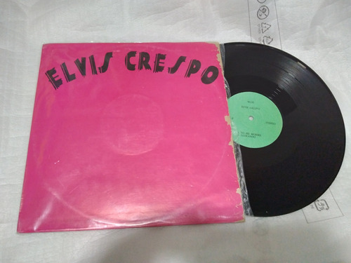 Elvis Crespo Maxi Single Suavemente, Tu Sonrisa Lp Rare 1999