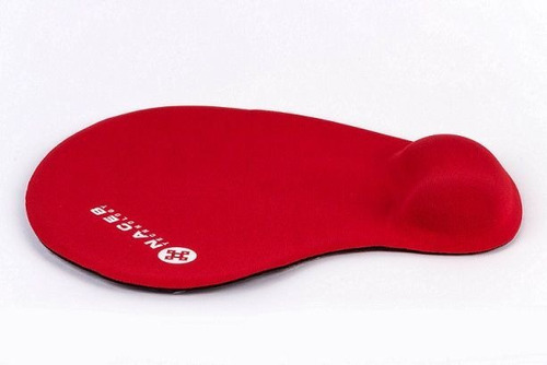 Mouse Pad Naceb Technology Color Rojo, Tipo Gel Na-549ro