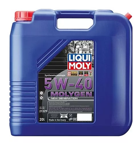 Aceite sintético para motor Liqui Moly 5W-40 de primera calidad