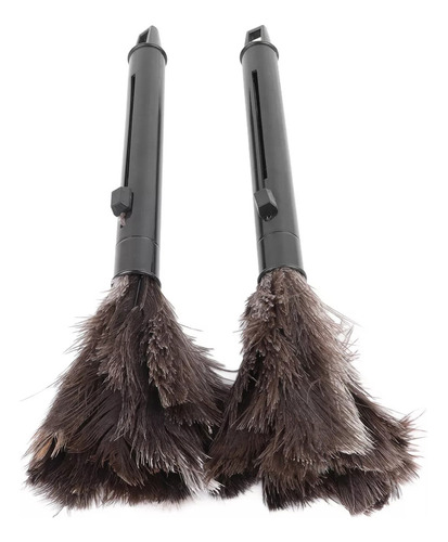 Plumero Retráctil Con Plumas De Avestruz, 2 Uds.