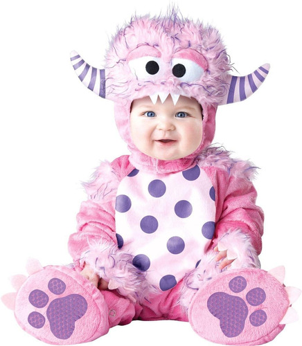 Disfraz Talla Medium(12-18 Meses) Para Bebé Lil Pink