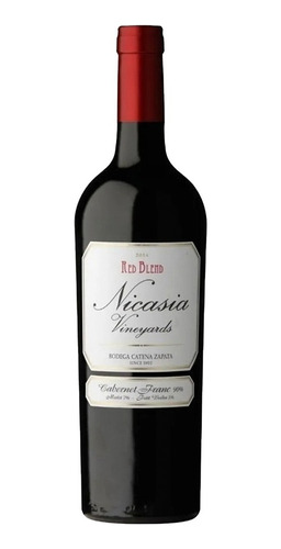 Vino Tinto Nicasia Red Blend Cabernet Franc X1