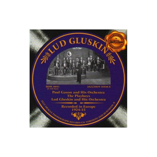 Gluskin Lud 1924-1933 Usa Import Cd X 2 Nuevo