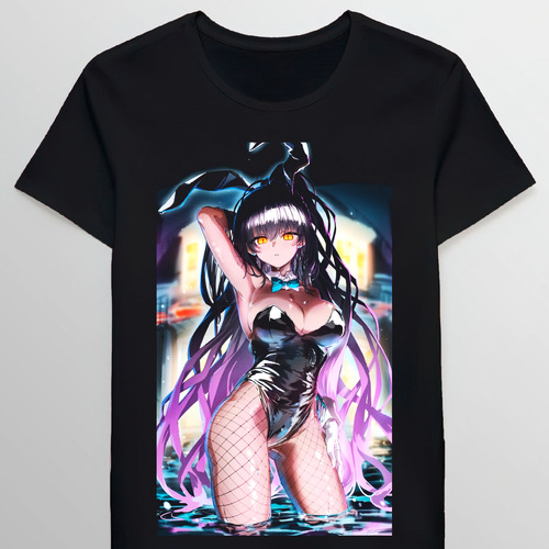 Remera Bunny Girl Sexy Kakudate Karin Lewd Blue Arc107374436