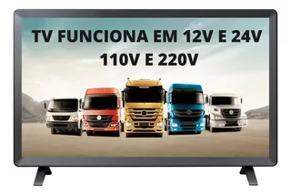 Smart Tv Led LG 24 Caminhão Ônibus Van Carro Inversor 12v