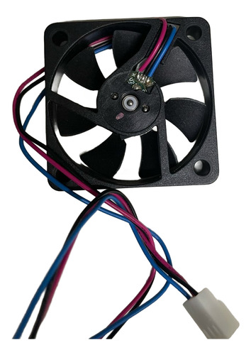 Micro Ventilador 12v 5cm 50x50x10 Rolamento Alto Fluxo Sem Led