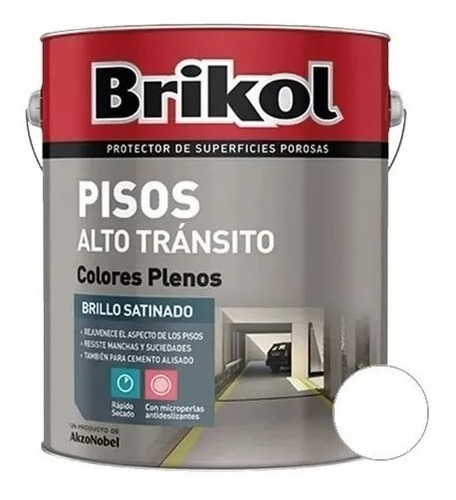 Brikol Pisos Alto Transito X 1l Pintureria Don Luis Mdp