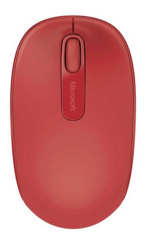 Mouse Microsoft  Wireless Mobile 1850 Rojo