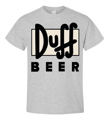 comprar Remera Duff Beer Los Simpson Mujer Hombre Algodón Premium